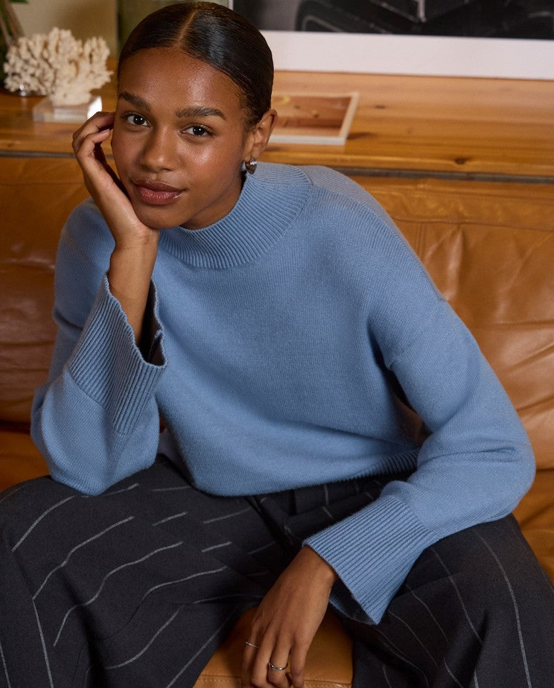 Pull en tricot doux de chez Surkana