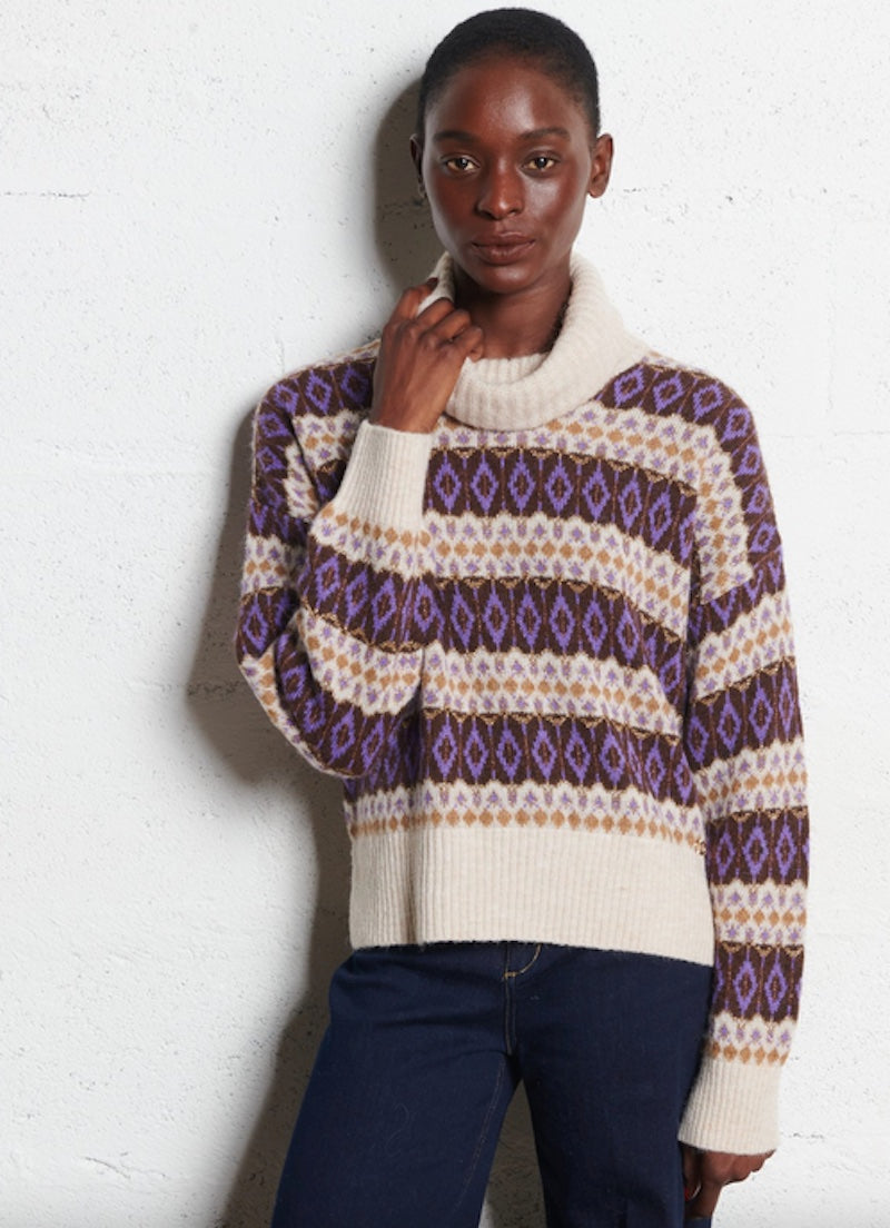 Pull col roulé Liu Jo MF5241