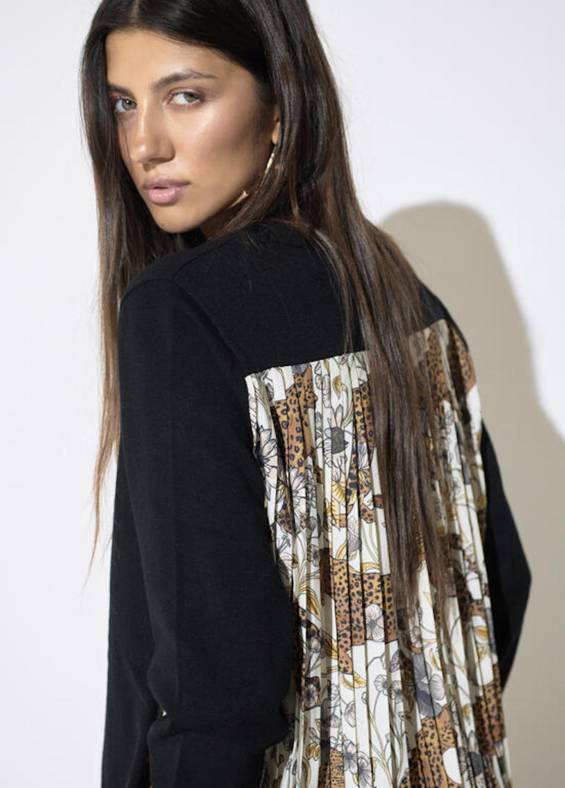 Pull avec dos plissé Lola Casademunt