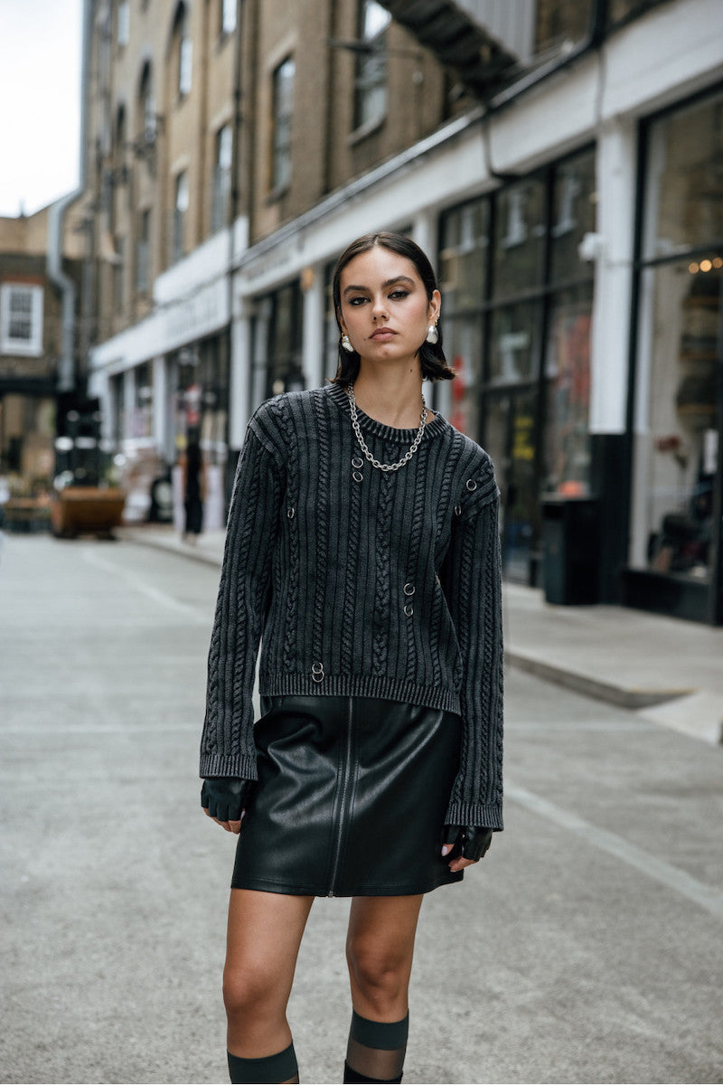 Pull rock avec anneaux Freeman T Porter