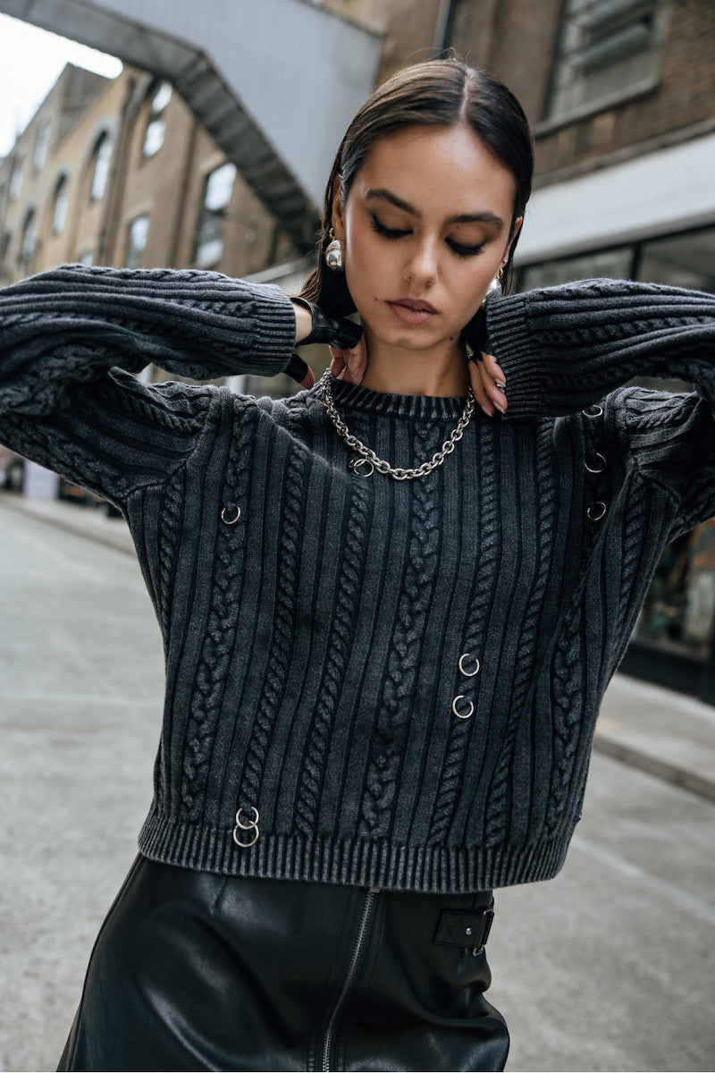 Pull rock avec anneaux Freeman T Porter