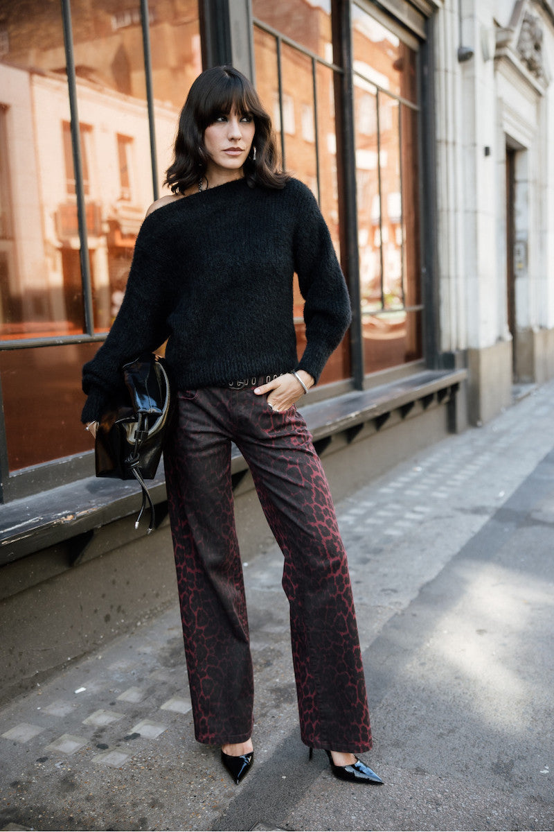 Pull en maille effet duveteux Freeman T