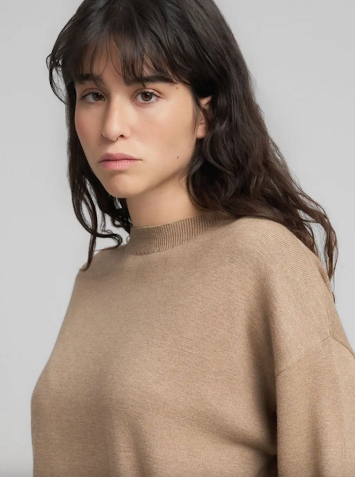 Pull ras du cou manches larges Replay