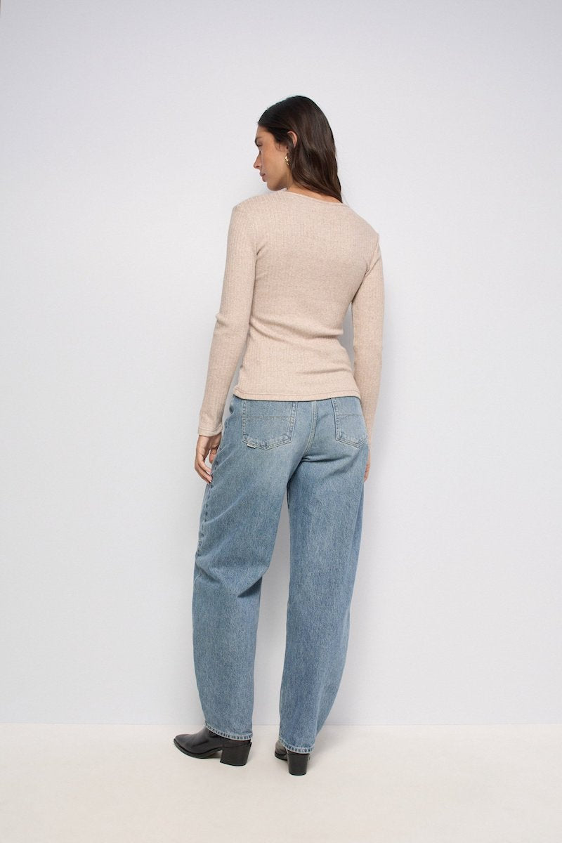 Pull en maille côtellée Salsa Jeans