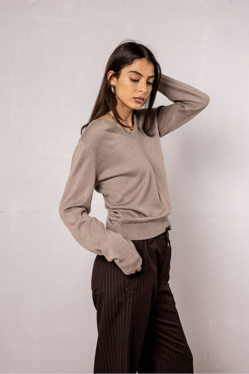 Pull en maille scintillante Freeman T porter femme