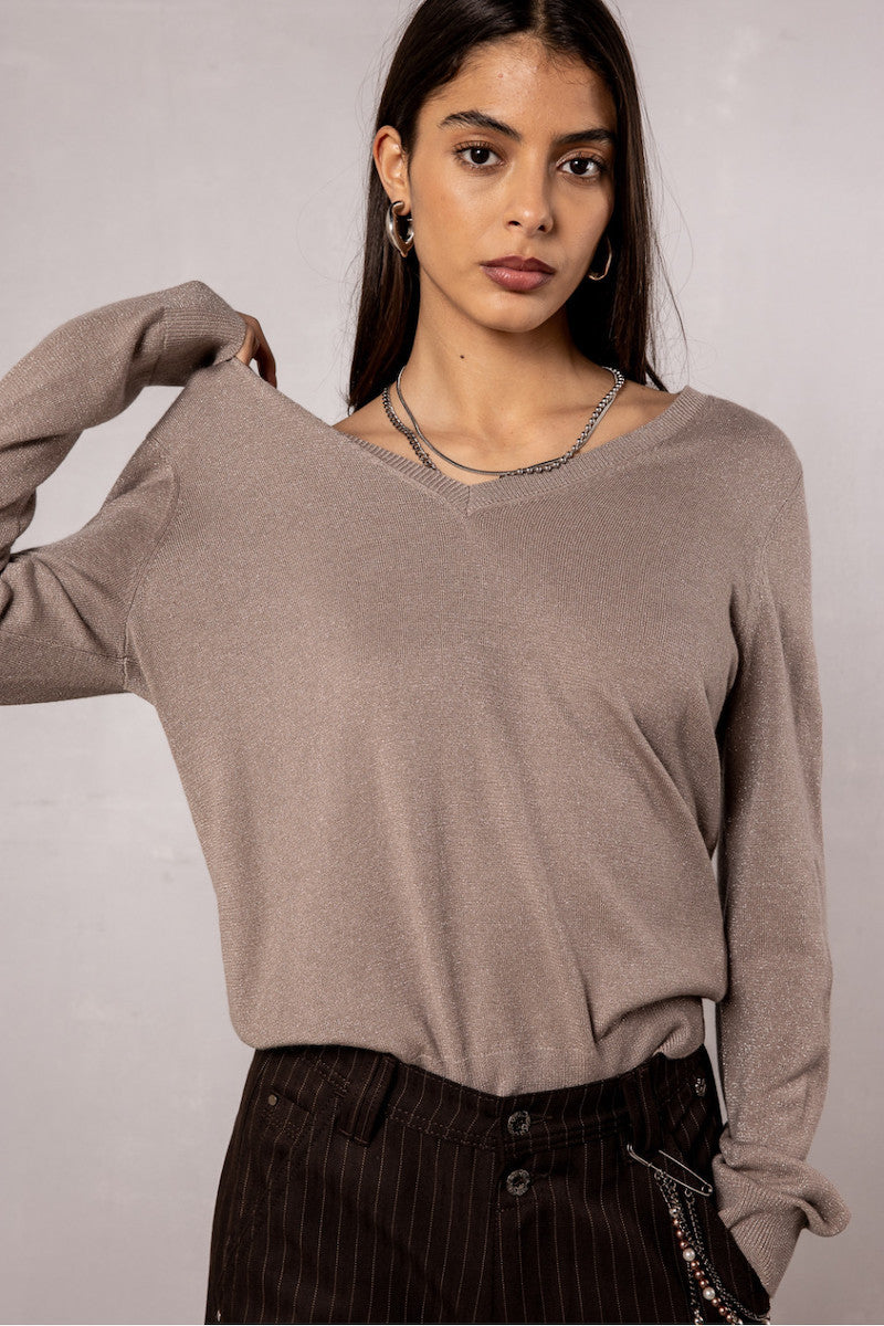 Pull en maille scintillante Freeman T porter femme