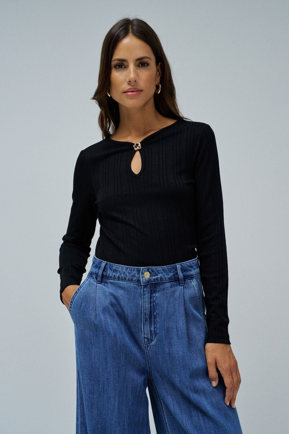Pull fin pour femme de la marque Salsa Jeans