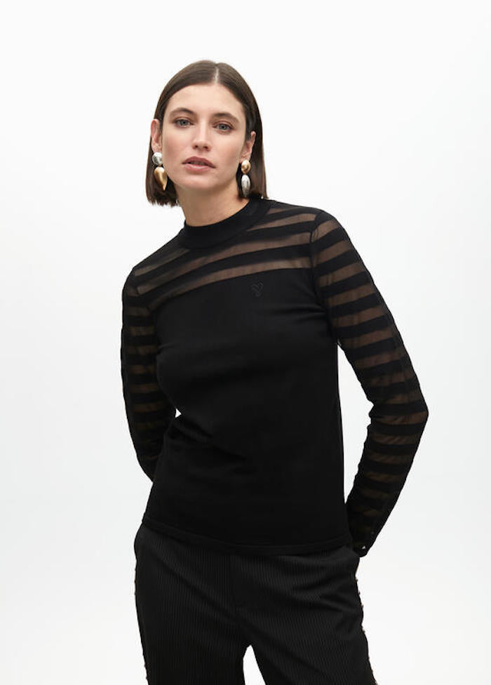 Pull fin transparent Lola Casademunt