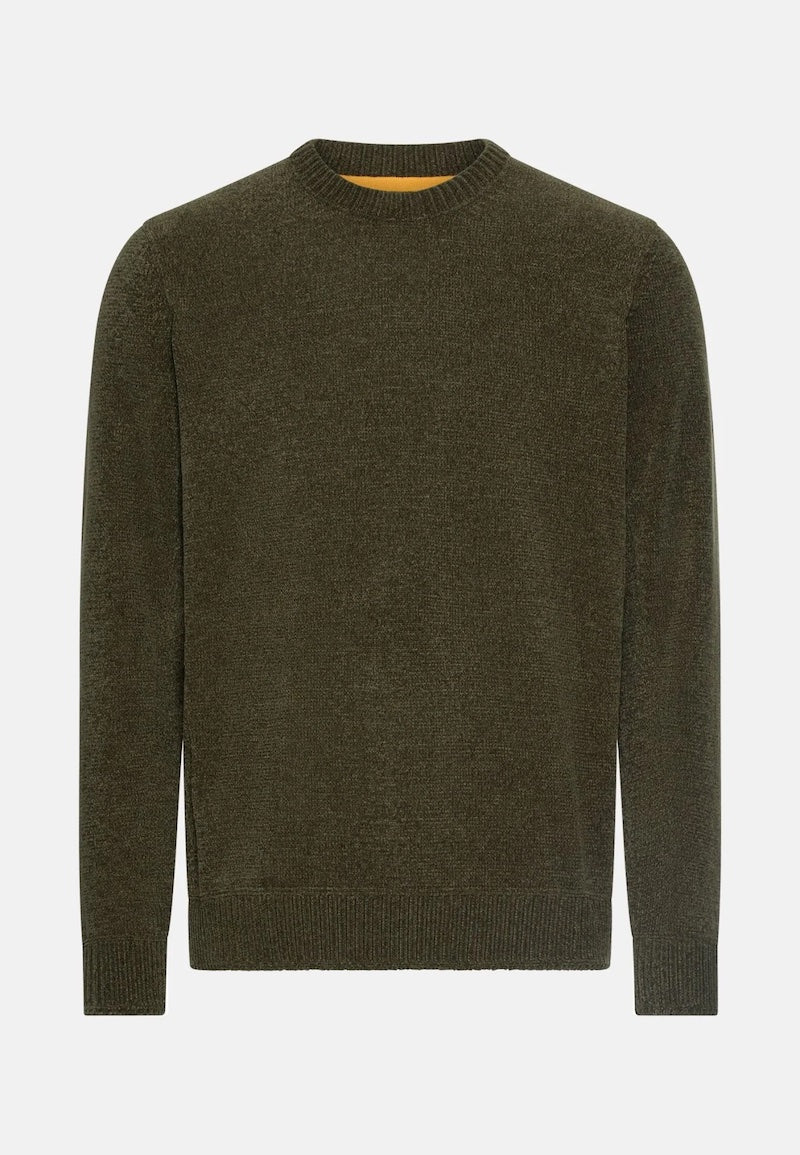 Pull homme chiné kaki Camel Active