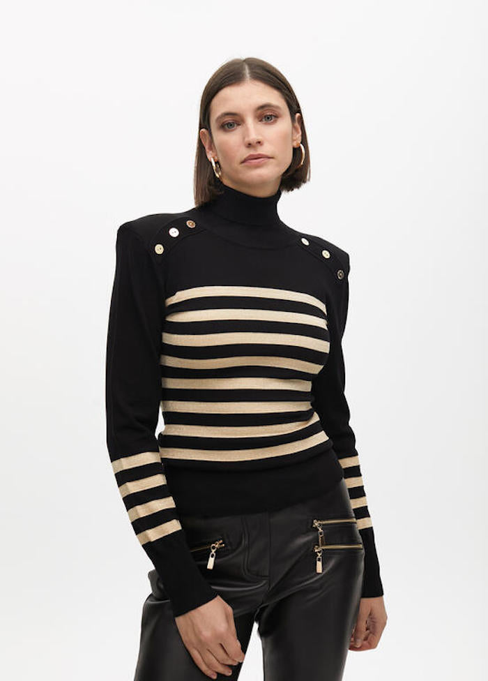 Pull marin col roulé Lola Casademunt