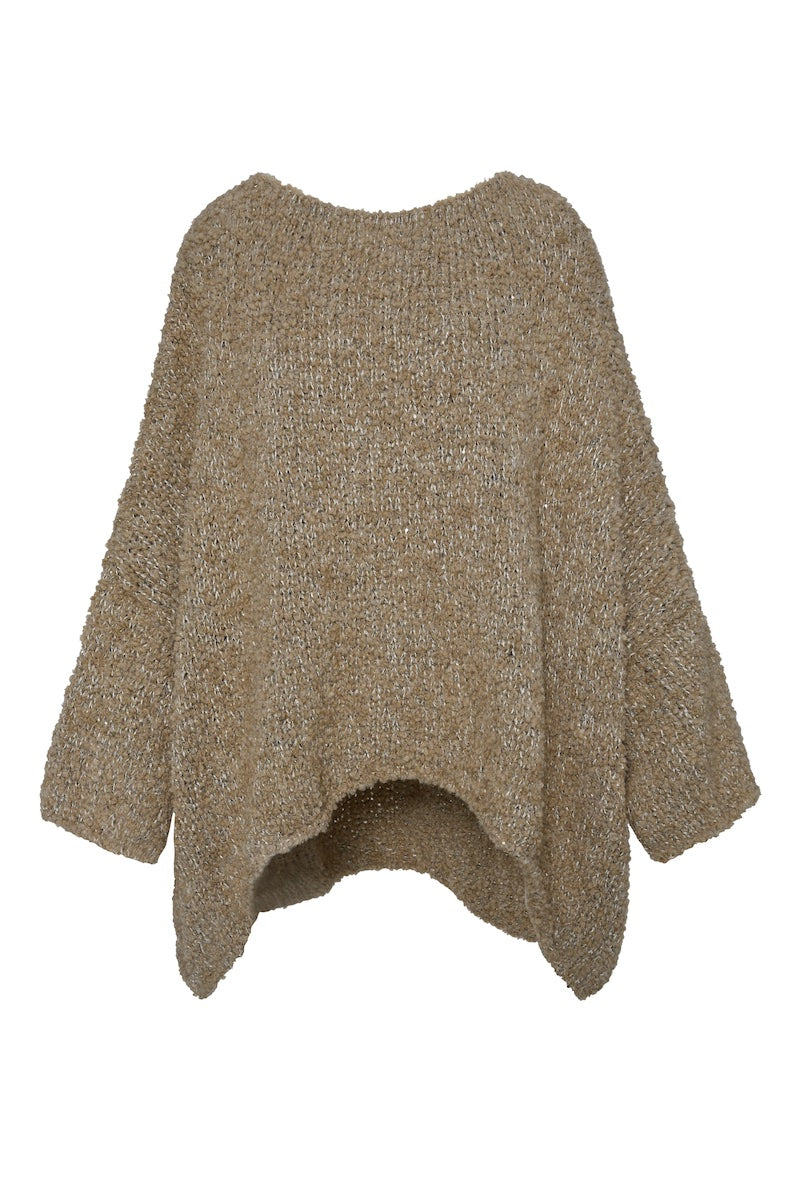 Pull oversize beige BSB fashion