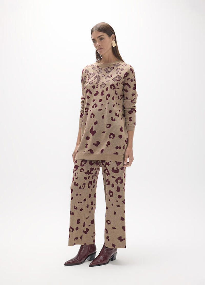 Pull tunique animalier Lola Casademunt