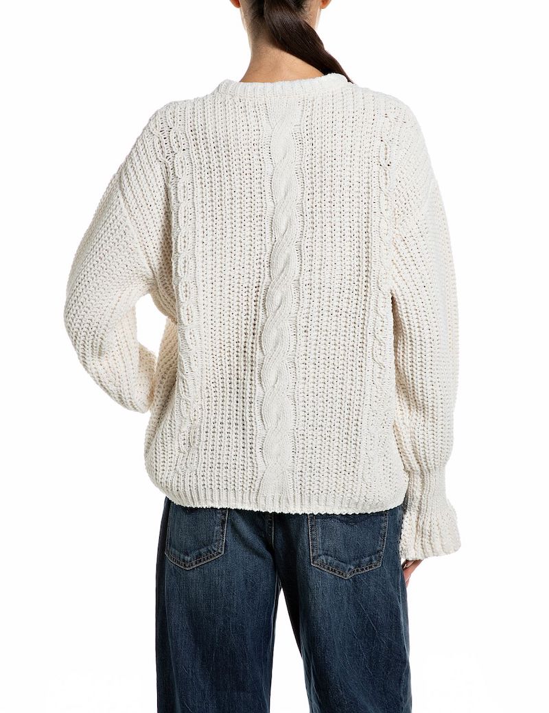 Pull en maille ultra douce Replay DK009E
