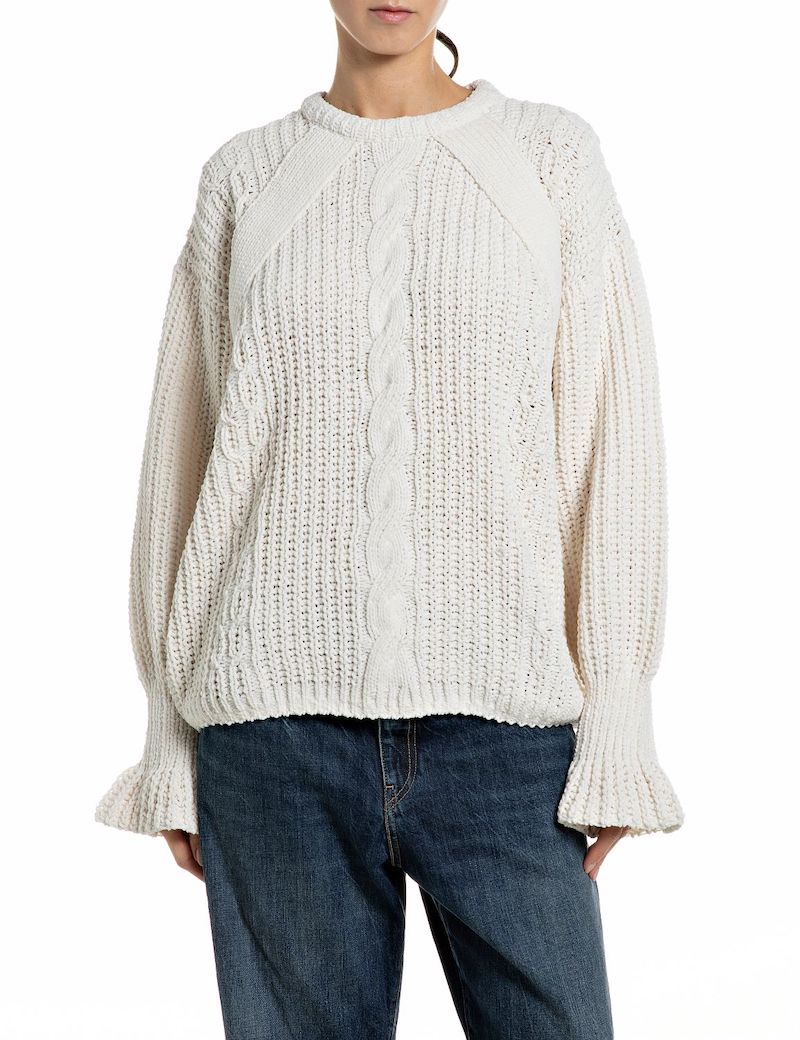 Pull en maille ultra douce Replay DK009E