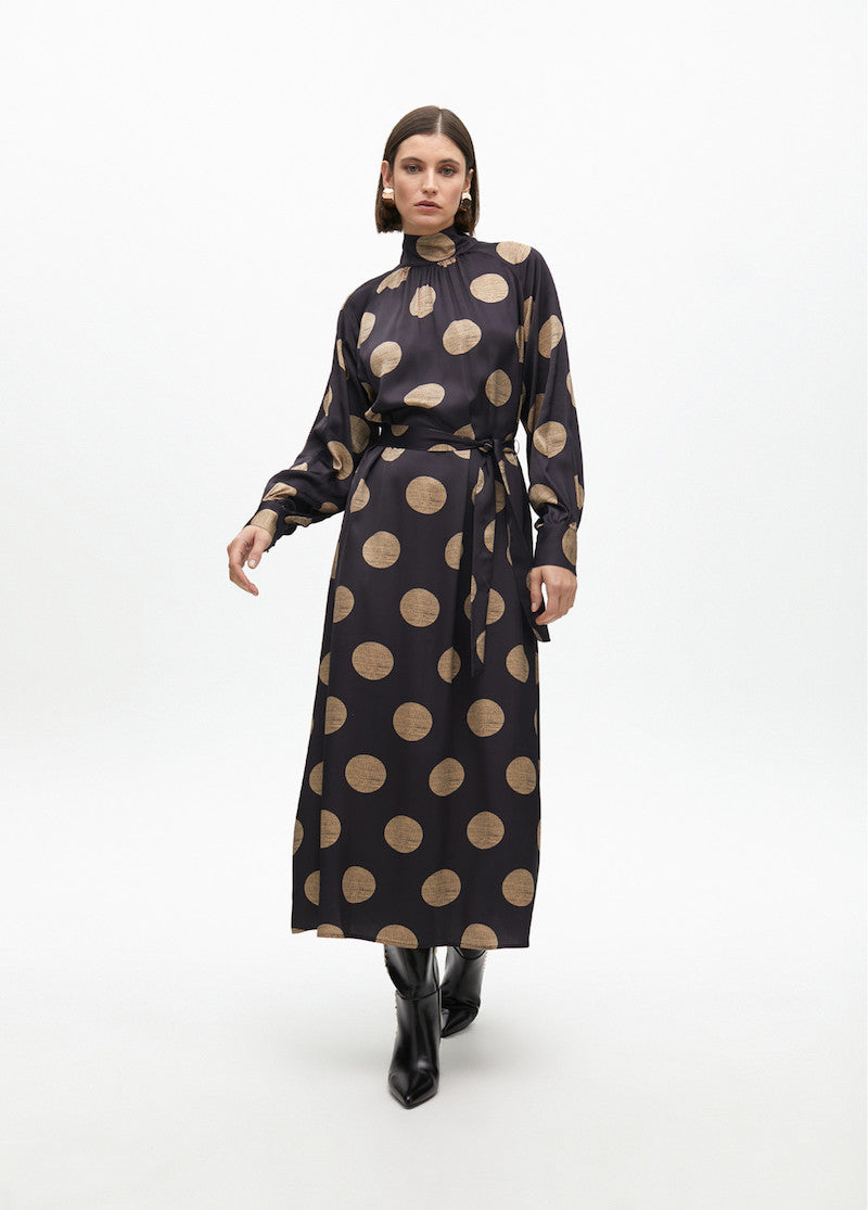 Robe longue à pois Lola casademunt