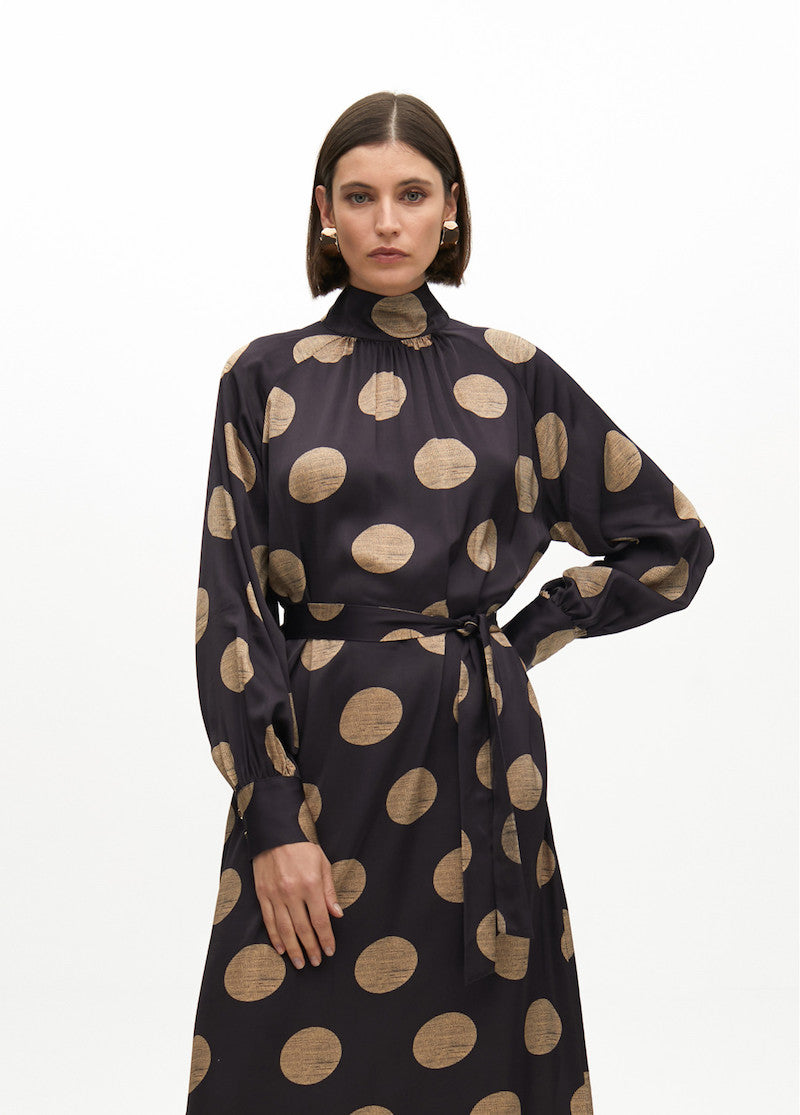 Robe longue à pois Lola casademunt