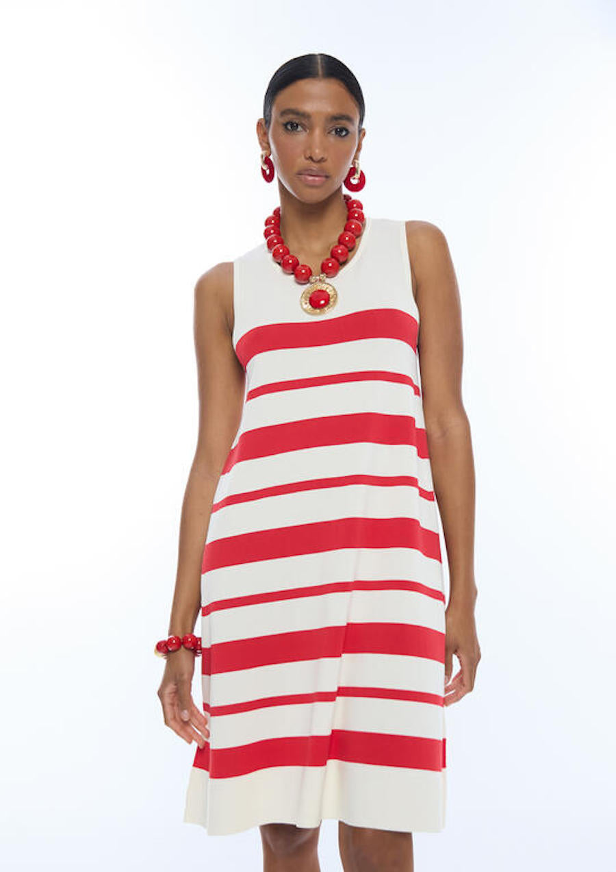 Robe courte rayée Lola casademunt