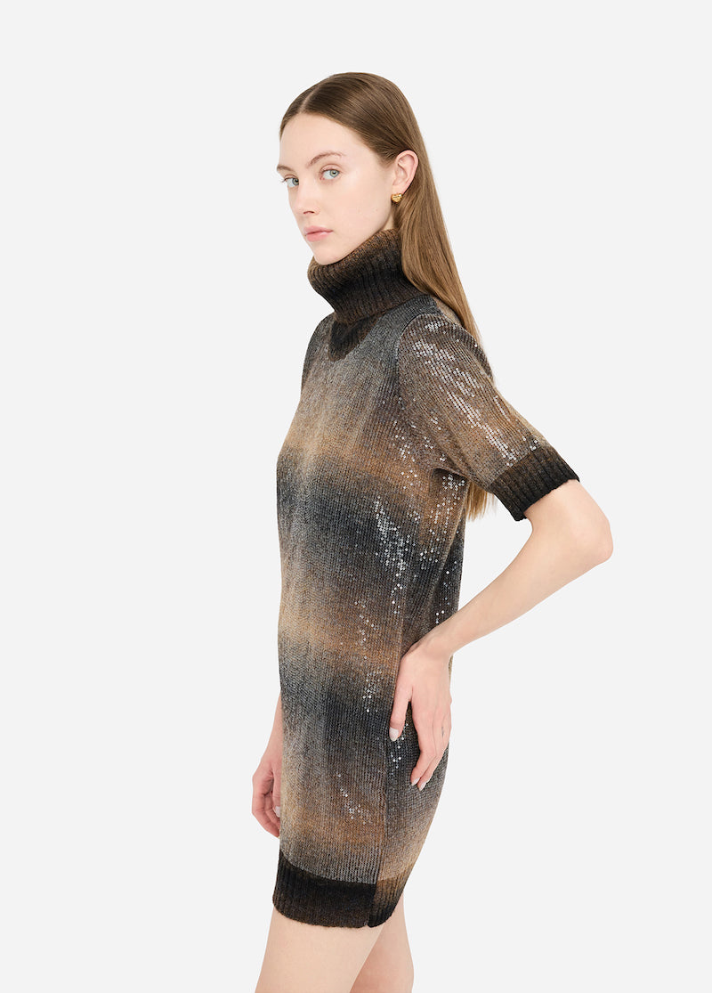 Robe Liu Jo en maille et paillettes