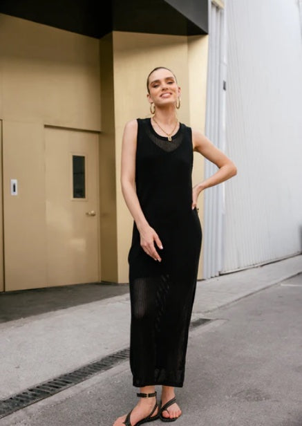 Robe longue Freeman T Porter Rommy mesh