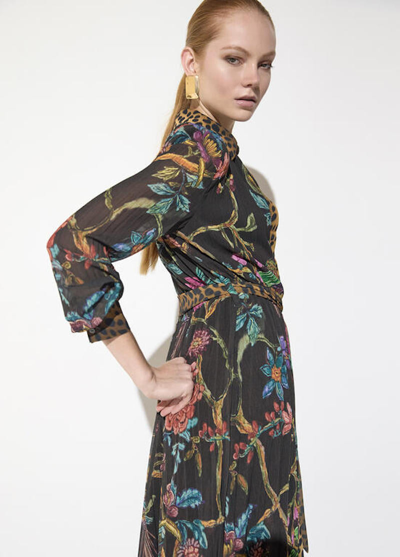 Robe longue plissée Lola Casademunt