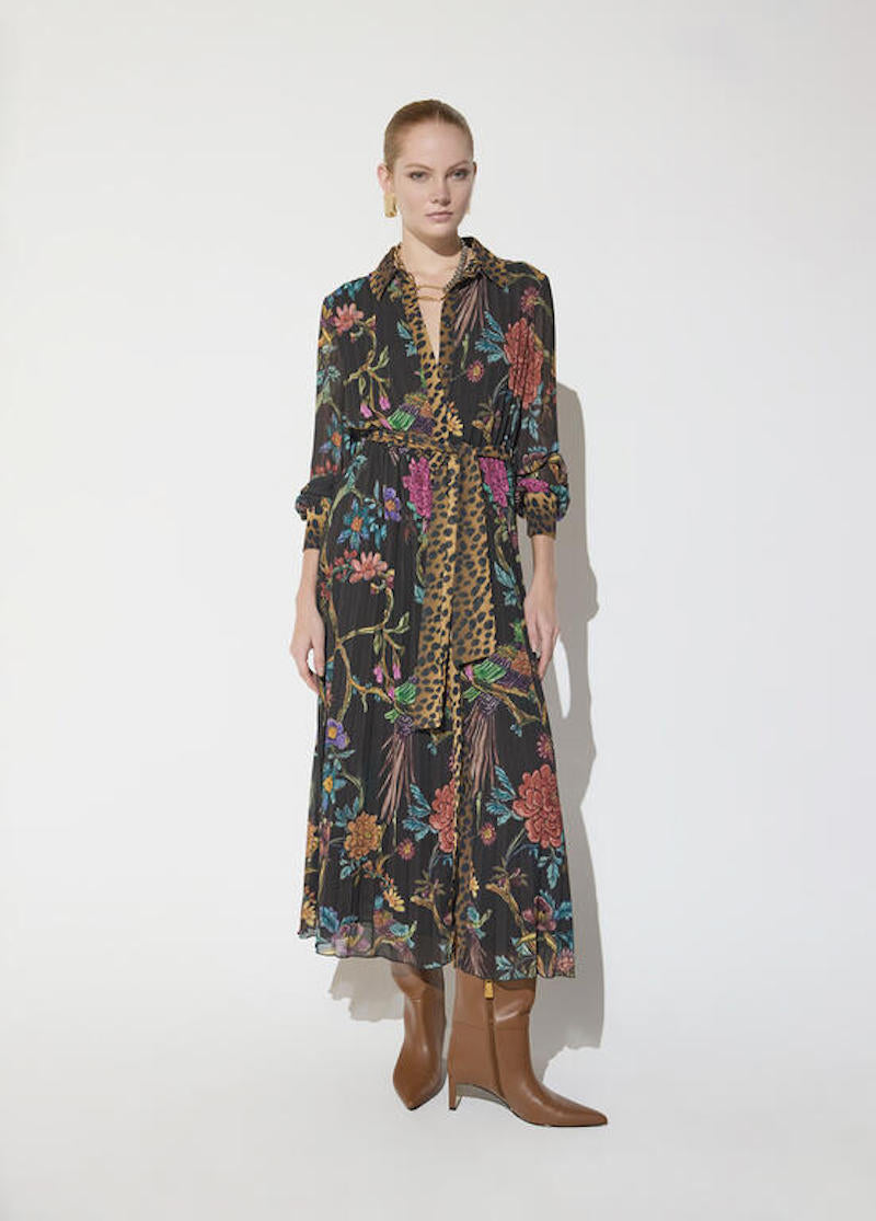 Robe longue plissée Lola Casademunt
