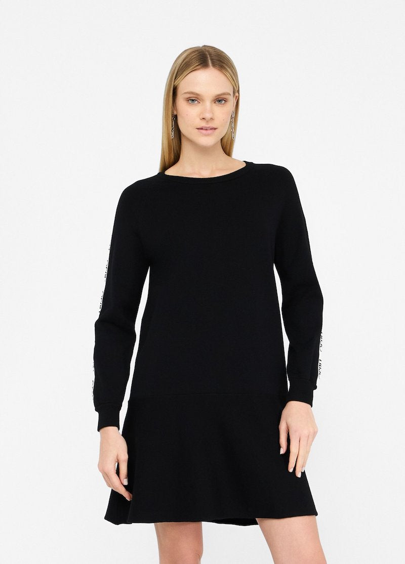 Robe en maille noir et blanche Liu Jo