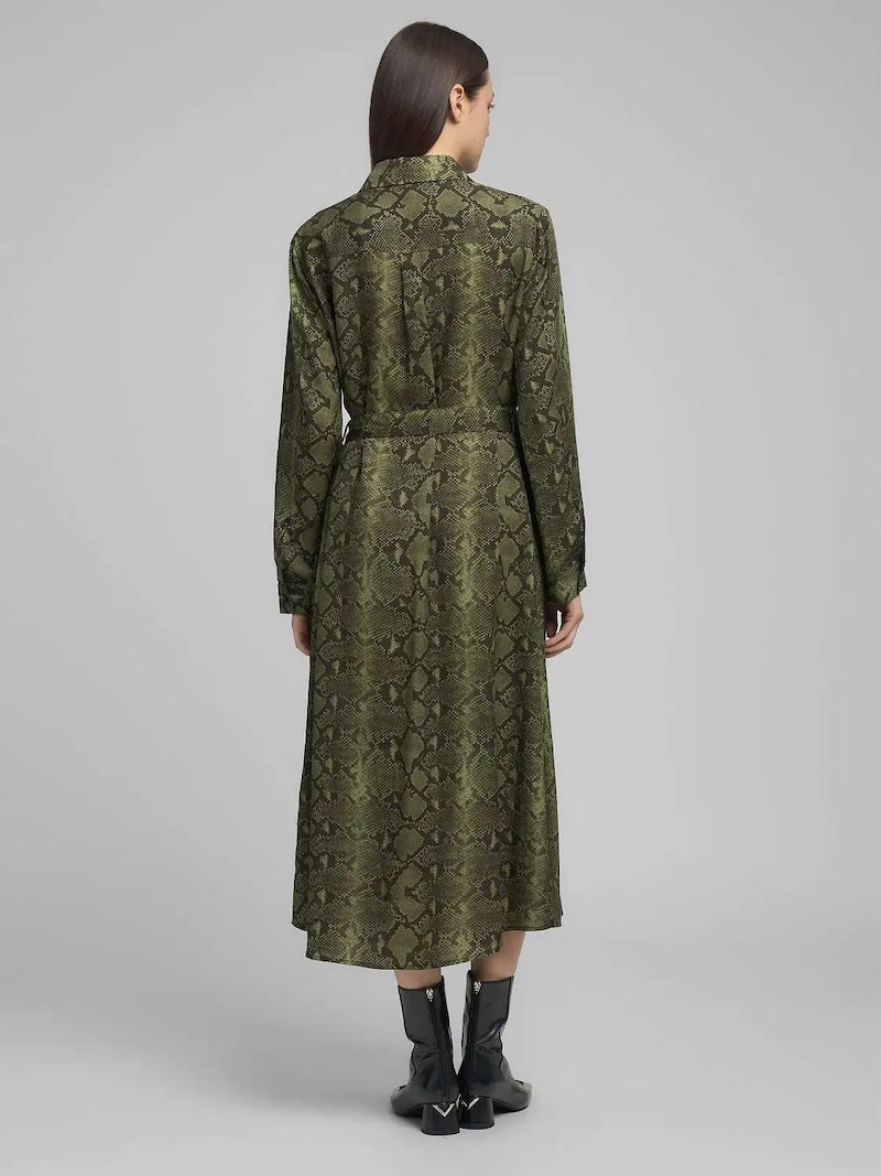 Robe tunique imprimé python de chez Replay