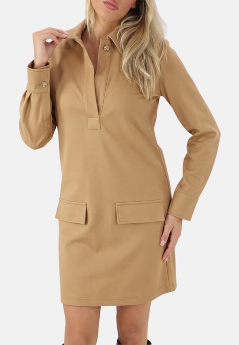 Robe polo camel de chez Liu Jo