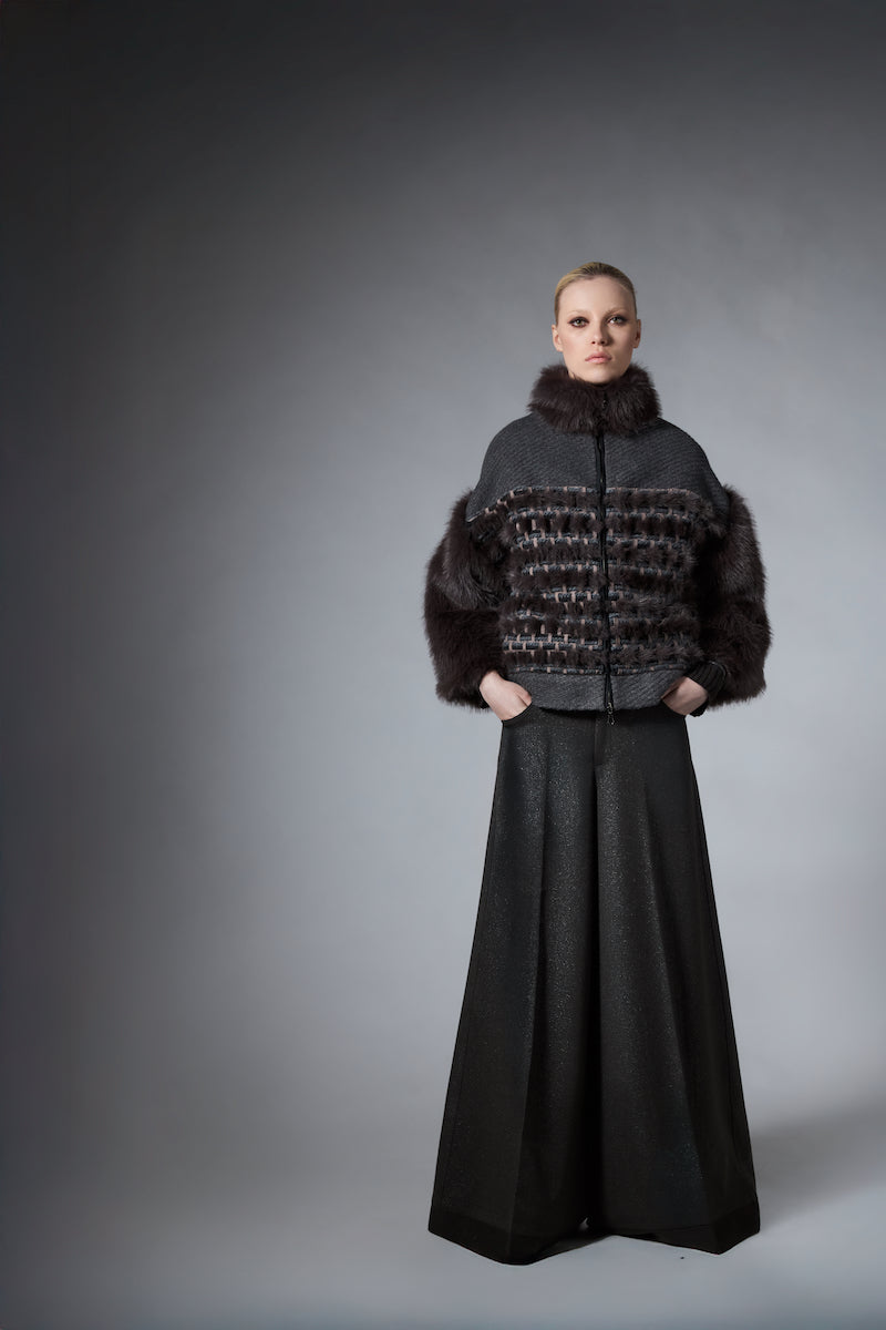 Manteau fourrure ecologique Tricot Chic