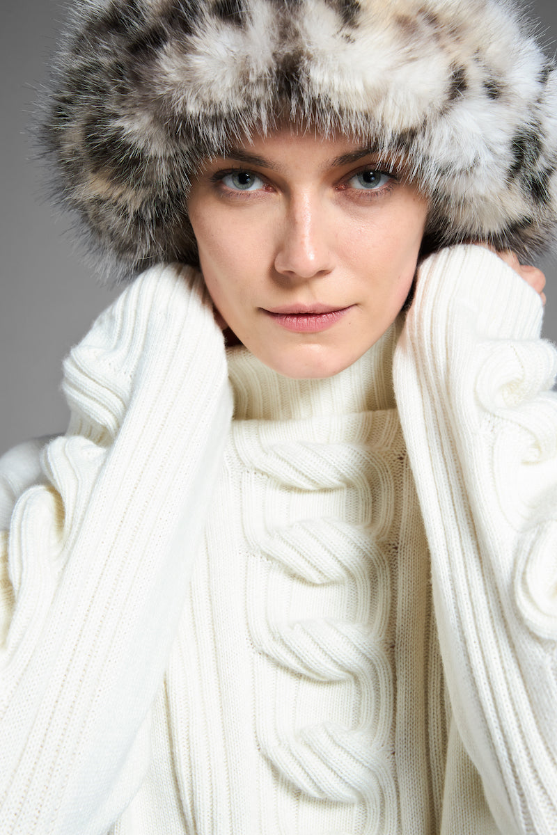 Pull torsadé Tricot Chic