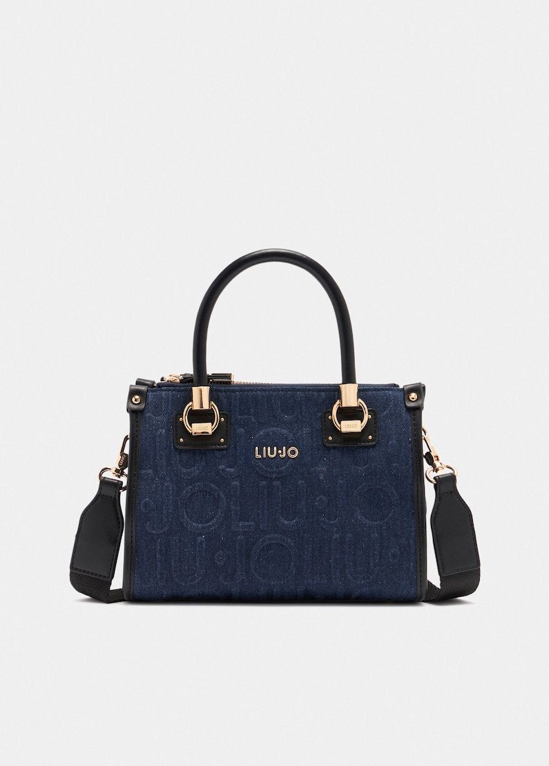 Sac à main Liu Jo avec logo ton sur ton