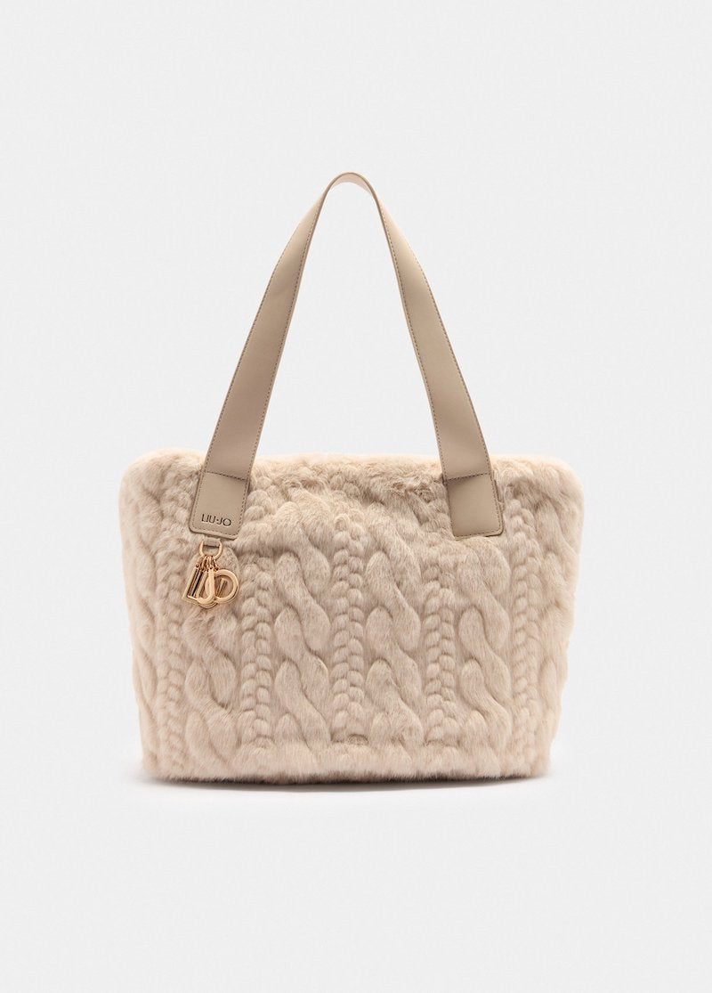 Sac à main en fourrure ecologique Liu Jo