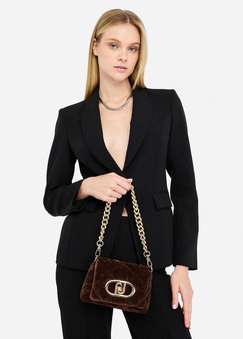 Sac à main LaPuffy Liu Jo en velours