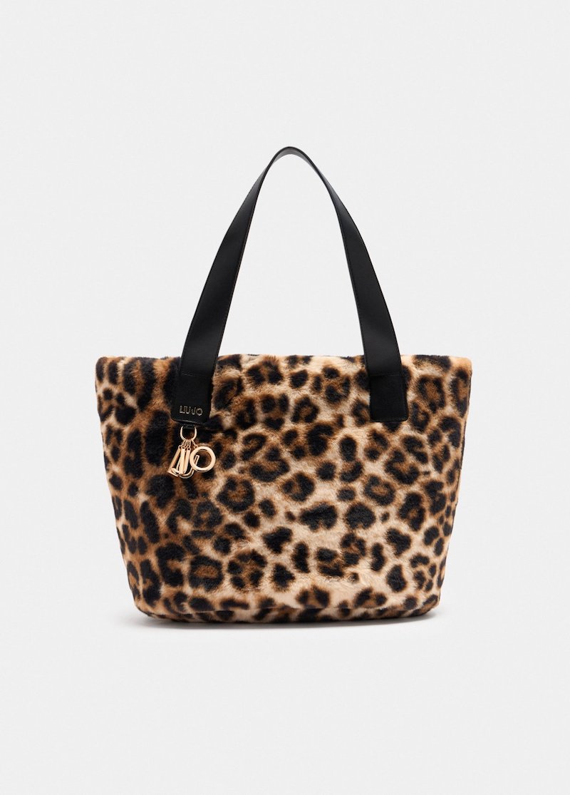 Sac à main modèle shopping Liu Jo animalier