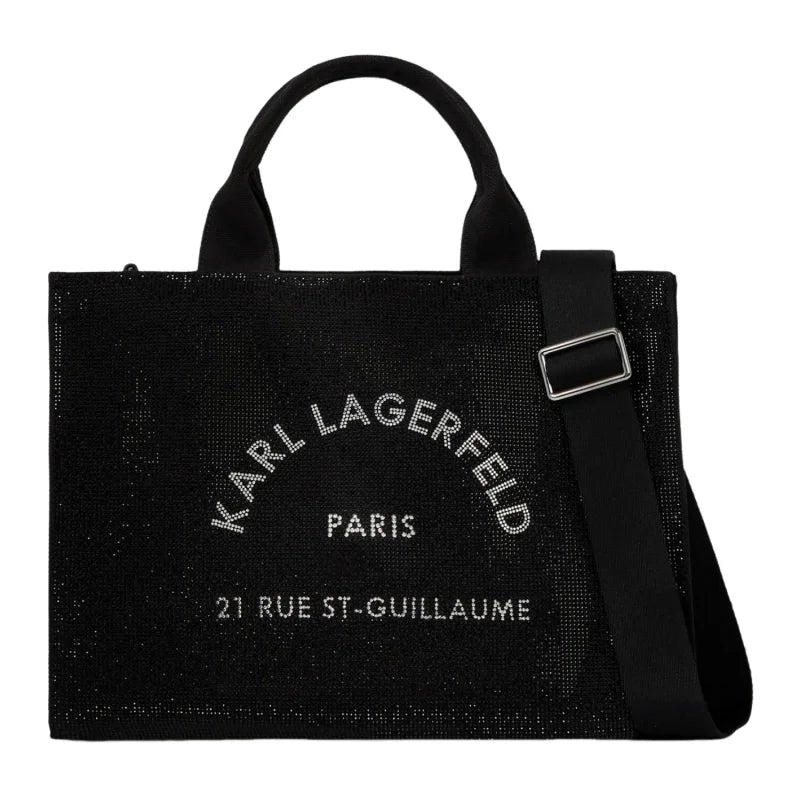 Sac cabas Karl Lagerfeld à strass