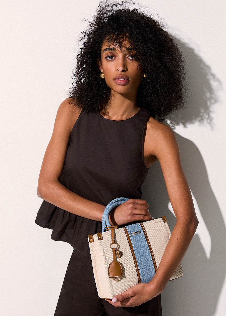 Sac à main bicolore Liu Jo AA6192