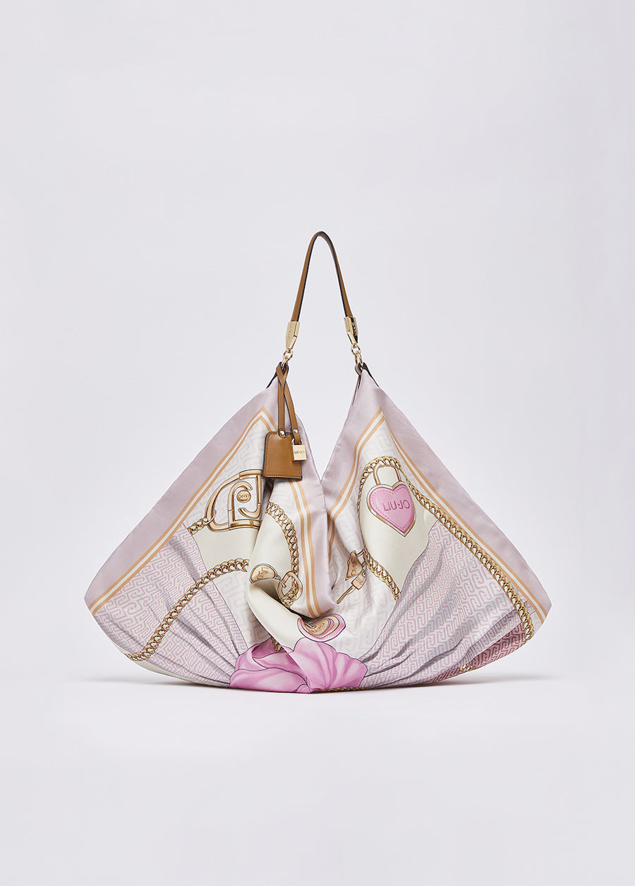Sac foulard Liu Jo AA6194 rose