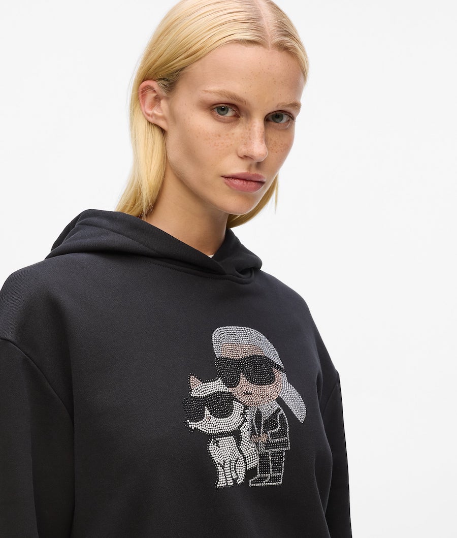 Sweat femme Karl Lagerfeld et Choupette son chat