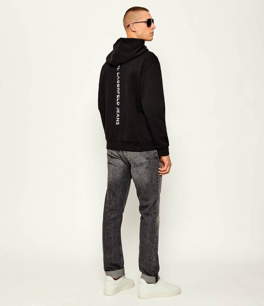 Sweat homme imprimé dans le dos karl Lagerfeld