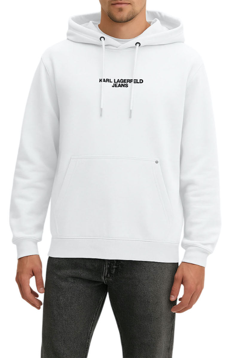Sweat homme Karl Lagerfeld blanc