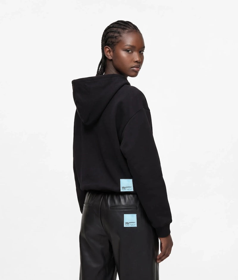 Sweat à capuche femme Karl Lagerfeld x Pietro Terzini