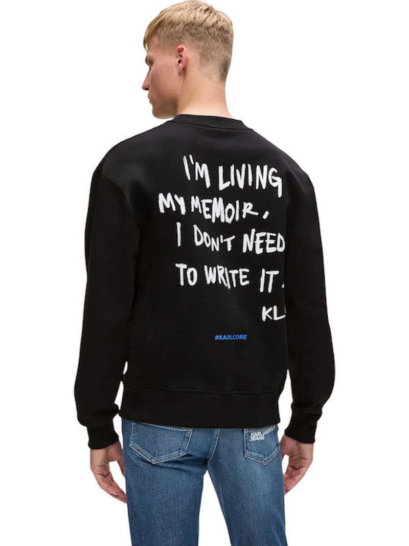 Sweat col rond Karl Lagerfeld