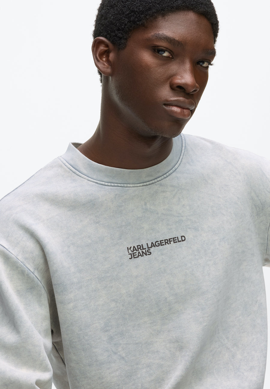 Sweat homme délavé de chez Karl Lagerfeld