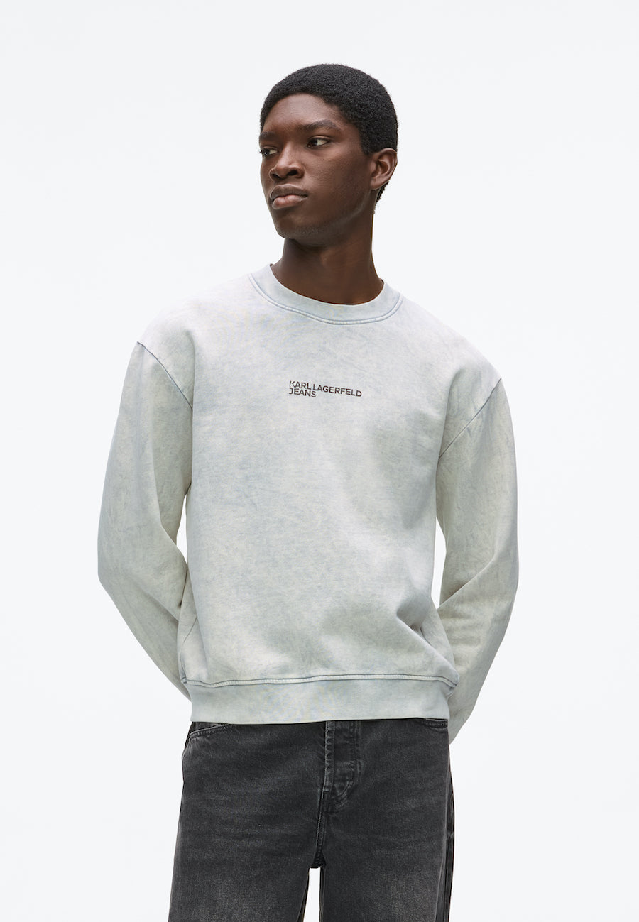 Sweat homme délavé de chez Karl Lagerfeld
