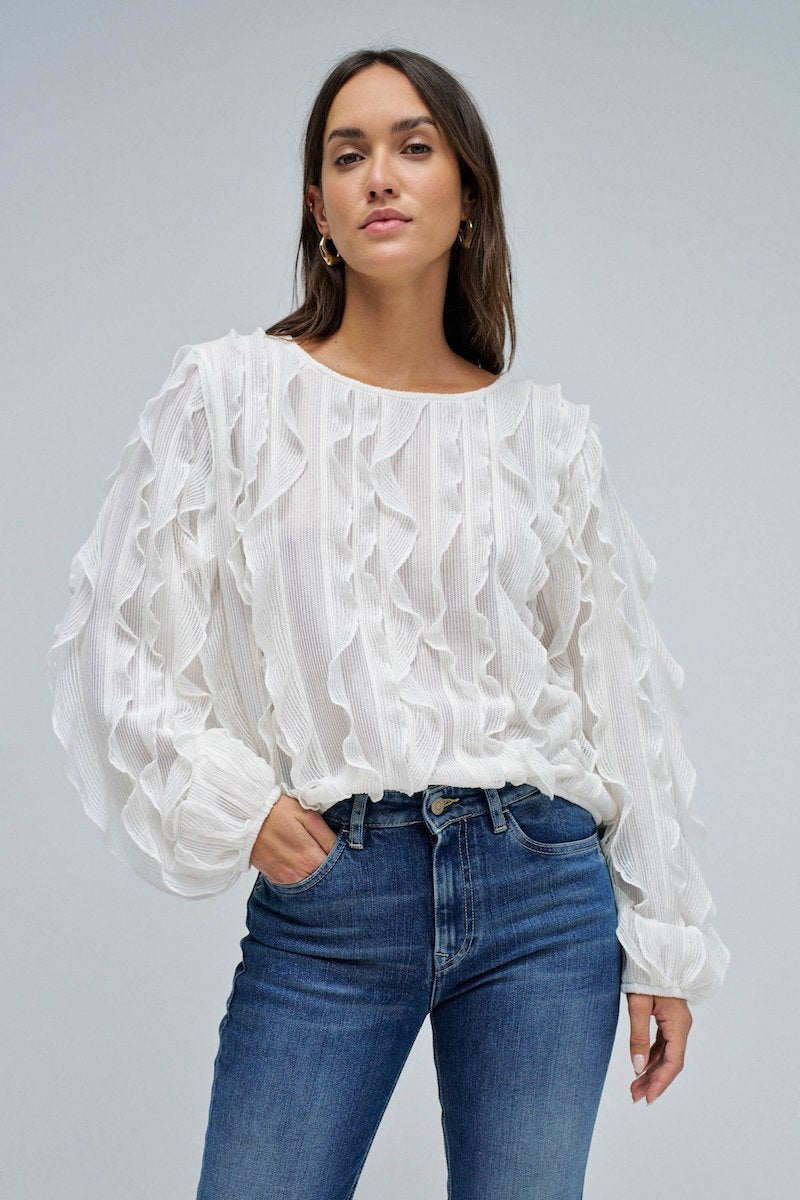 Chemisier romantique Salsa Jeans