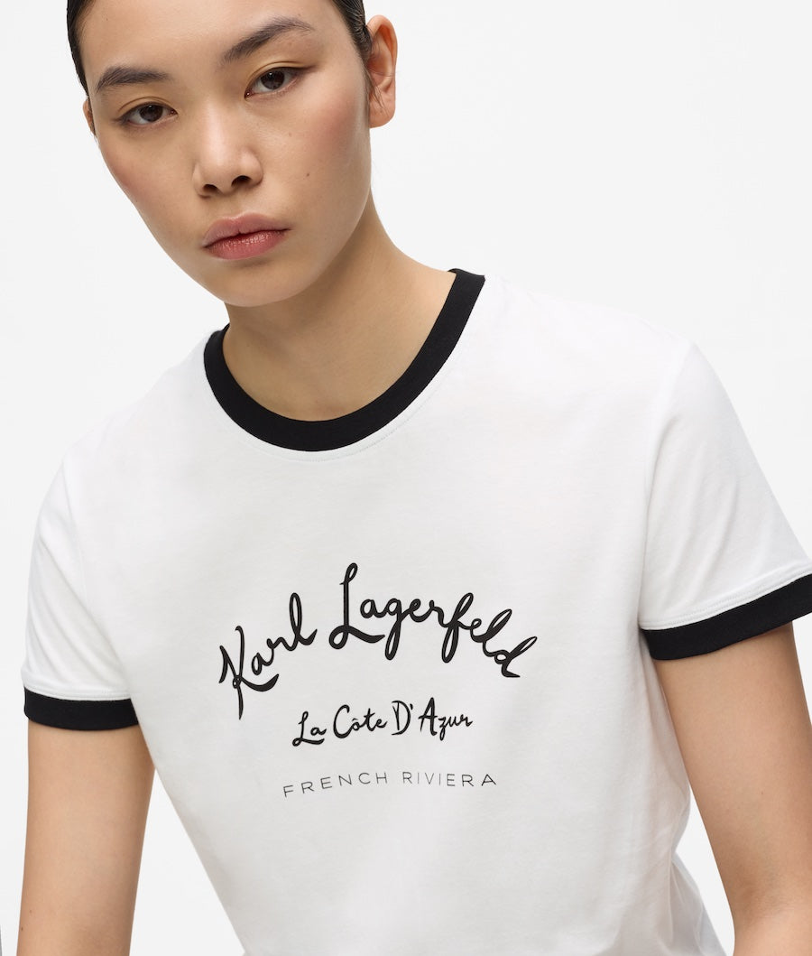 Tshirt Karl Lagerfeld "Cote d'Azur "
