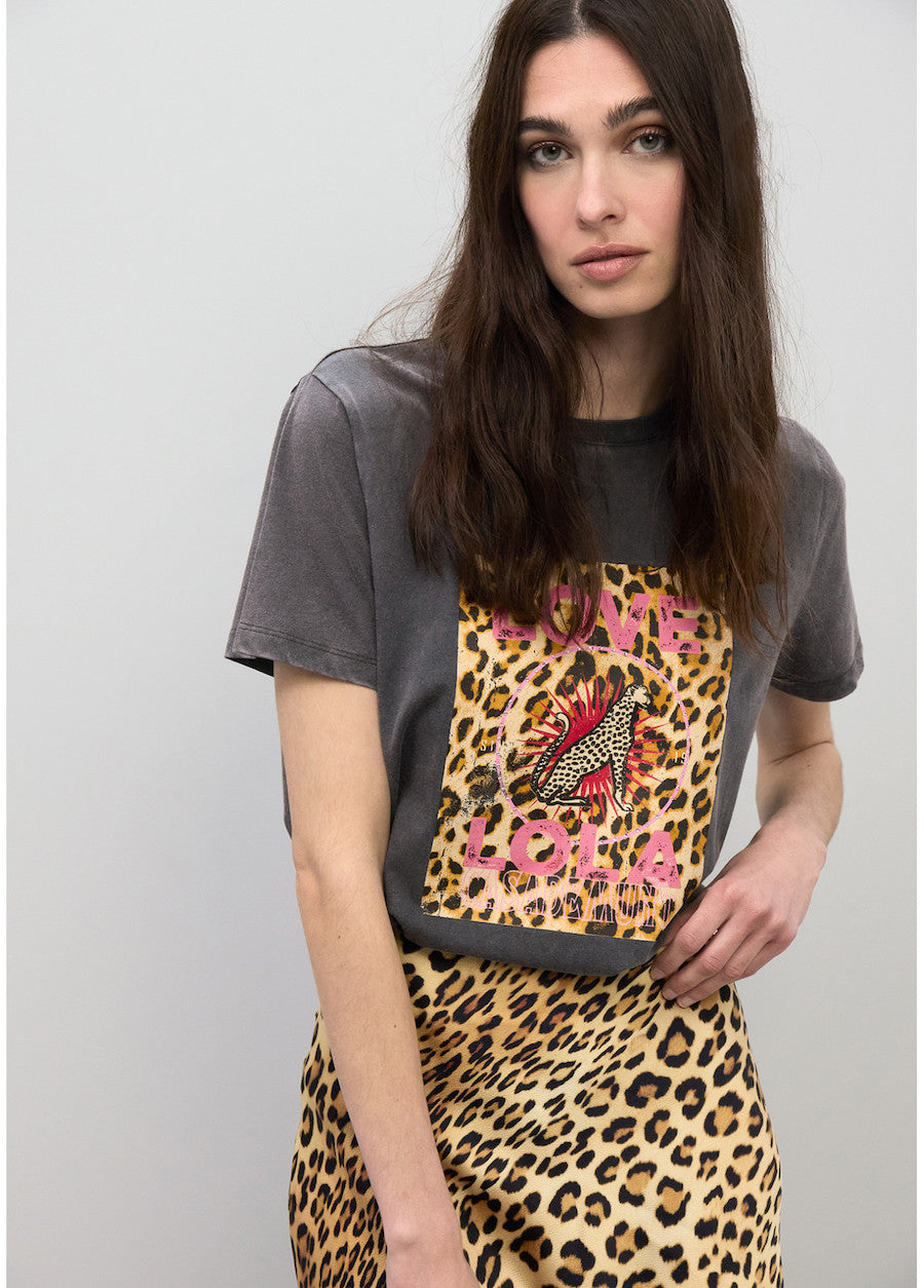 Tshirt femme Lola Casademunt animalier