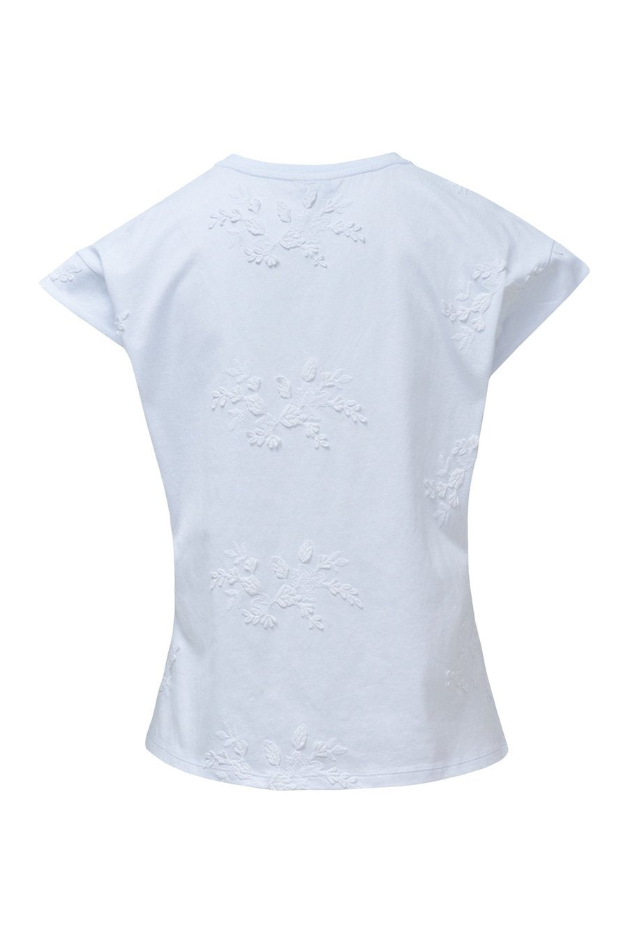 Tshirt femme Salsa brodé ton sur ton