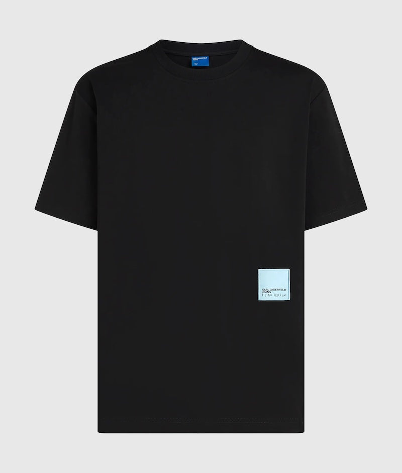 Tshirt noir Karl Lagerfeld collab Pietro Terzini