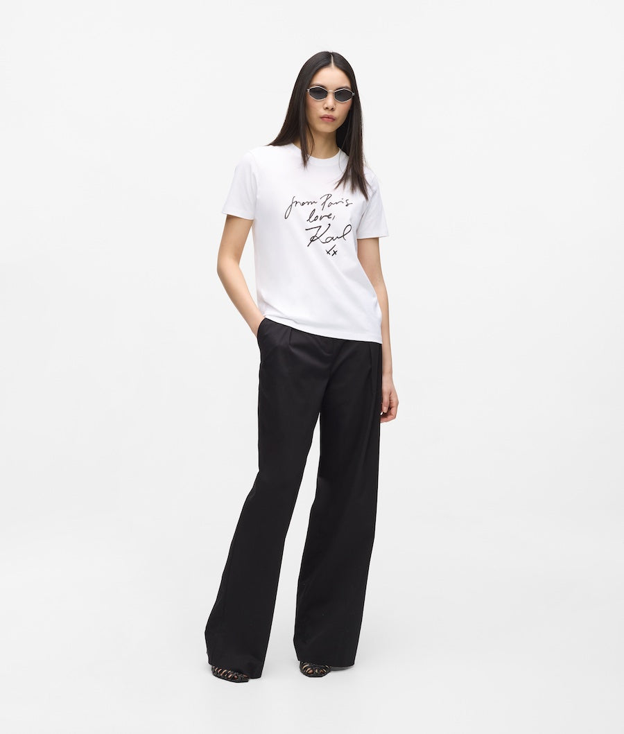 Tshirt femme Karl Lagerfeld B2W17104100